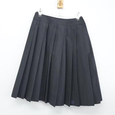 【中古】宮城県 仙台東高等学校 女子制服 4点（ニットベスト・シャツ・スカート）sf024665