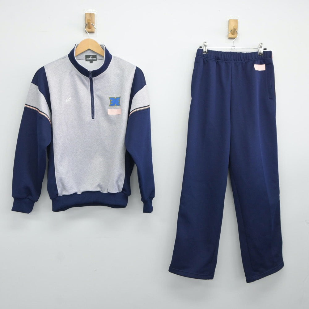 【中古】宮城県 仙台東高等学校 女子制服 2点（ジャージ 上・ジャージ 下）sf024666