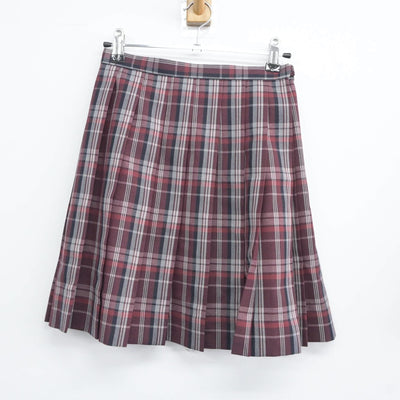 【中古】東京都 青山学院高等部 女子制服 3点（ニットベスト・スカート・スカート）sf024678