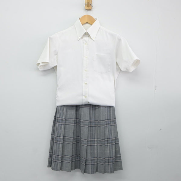 中古制服】埼玉県 埼玉栄高等学校 女子制服 2点（シャツ・スカート）sf024686【リサイクル学生服】 | 中古制服通販パレイド