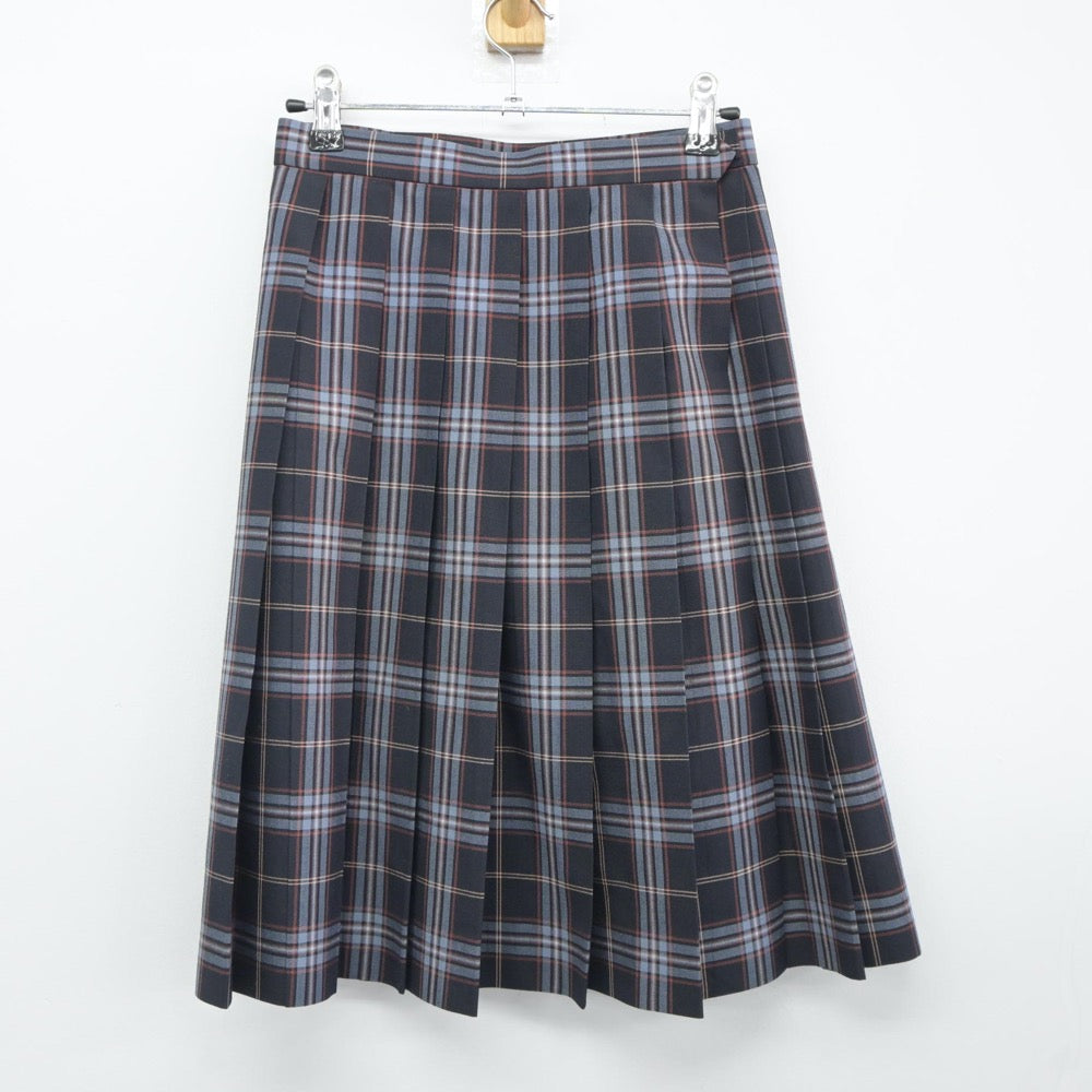 【中古】埼玉県 埼玉栄高等学校 女子制服 3点（シャツ・スカート）sf024687