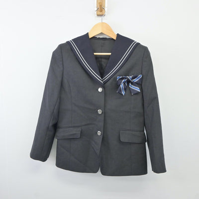 【中古】東京都 中野区立第七中学校 女子制服 2点（セーラー服・スカート）sf024699