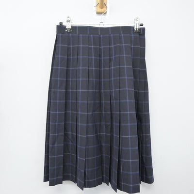 【中古】東京都 中野区立第七中学校 女子制服 2点（ニットベスト・スカート）sf024700