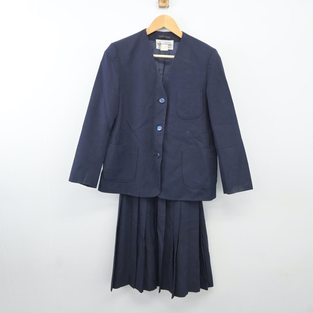 【中古】埼玉県 幸手市立幸手中学校 女子制服 3点（ブレザー・スカート・スカート）sf024712