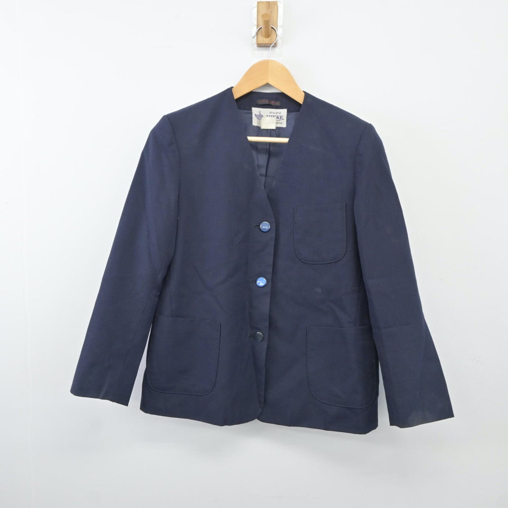 【中古】埼玉県 幸手市立幸手中学校 女子制服 3点（ブレザー・スカート・スカート）sf024712