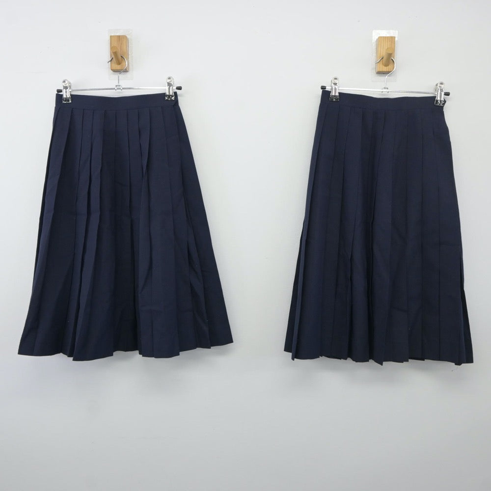 【中古】埼玉県 幸手市立幸手中学校 女子制服 3点（ブレザー・スカート・スカート）sf024712