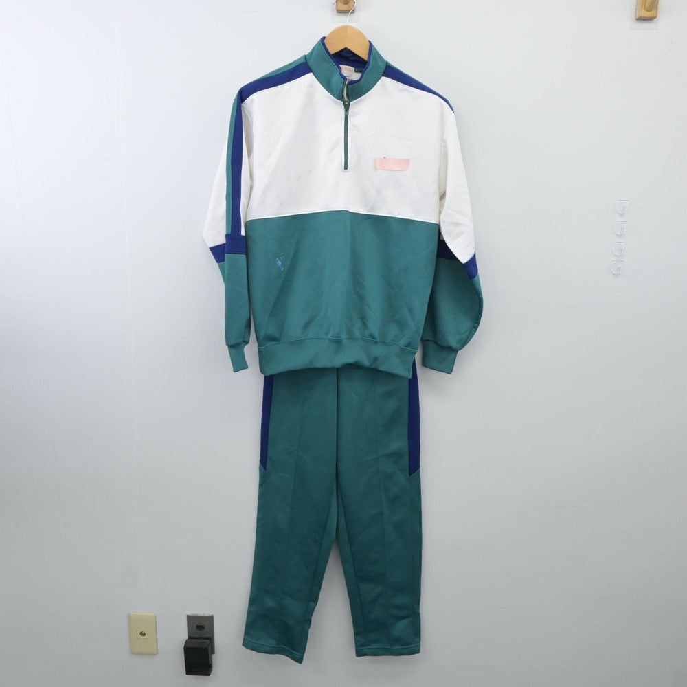 【中古】埼玉県 埼玉県立鷲宮高等学校 女子制服 2点（ジャージ 上・ジャージ 下）sf024715