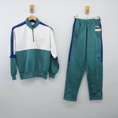 【中古】埼玉県 埼玉県立鷲宮高等学校 女子制服 2点（ジャージ 上・ジャージ 下）sf024715