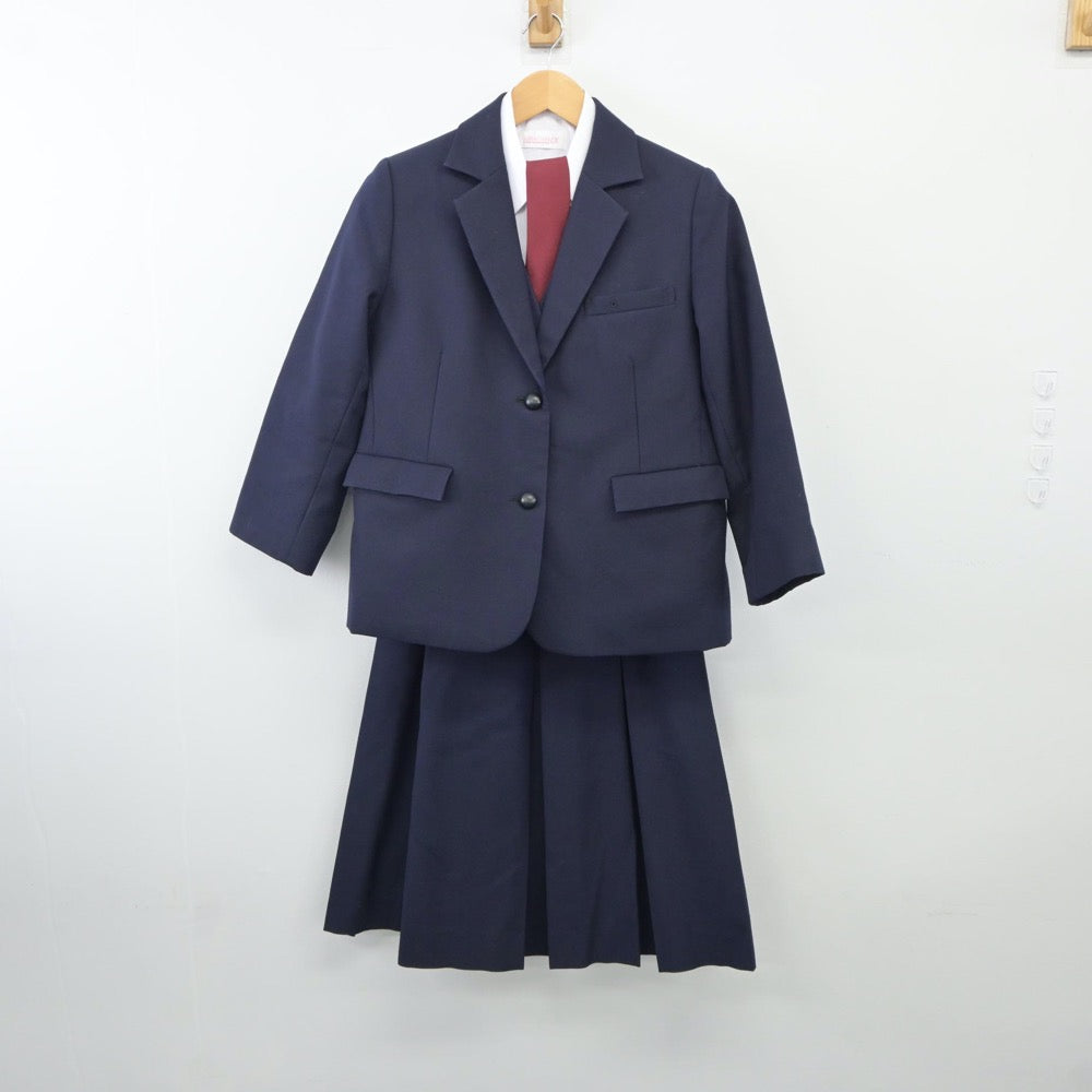 【中古】奈良県 奈良県立桜井高等学校 女子制服 5点（ブレザー・シャツ・ベスト・スカート）sf024716