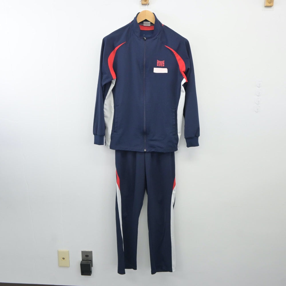 【中古】静岡県 加藤学園高等学校 女子制服 2点（ジャージ 上・ジャージ 下）sf024734