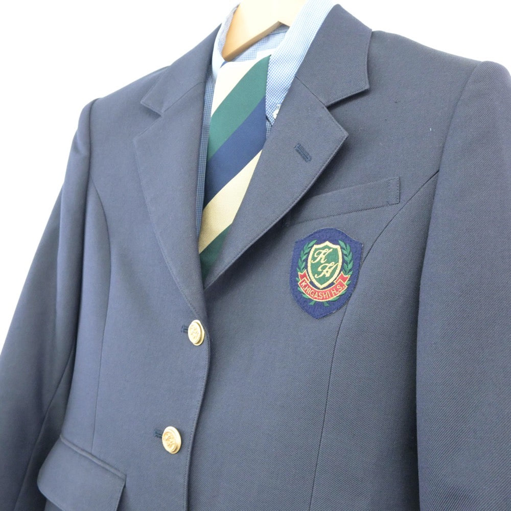 【中古】福島県 福島県立郡山東高等学校 女子制服 4点（ブレザー・シャツ・スカート）sf024739