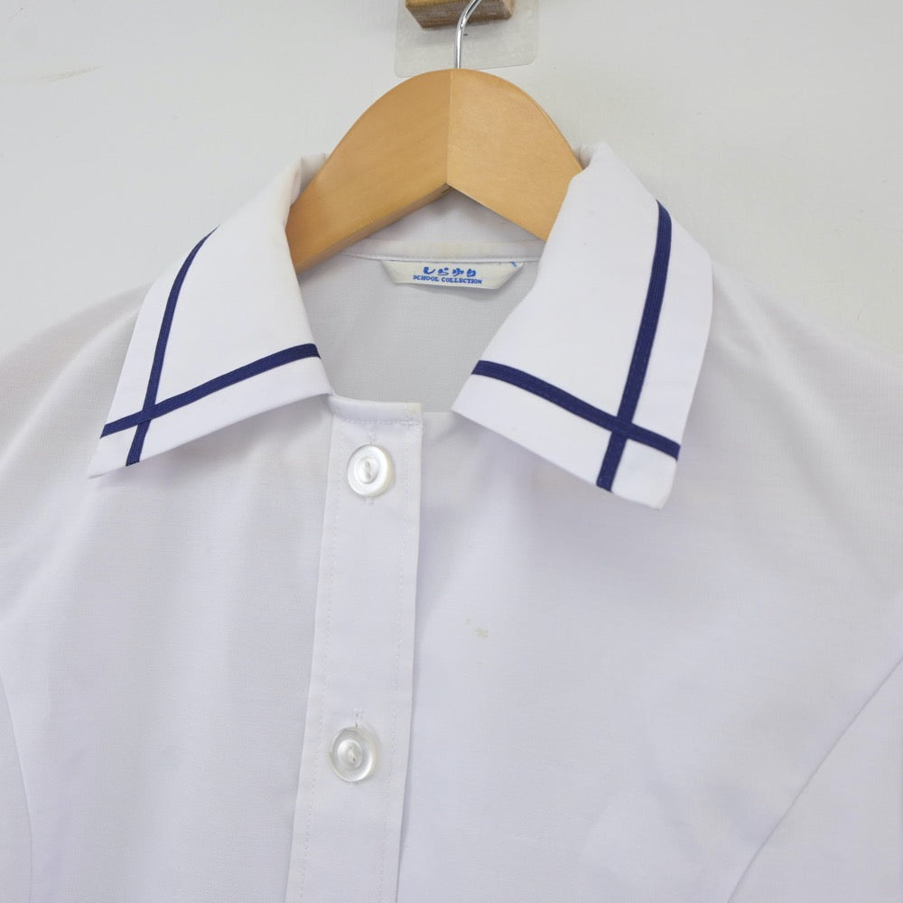 【中古】静岡県 沼津市立原中学校 女子制服 2点（シャツ）sf024748