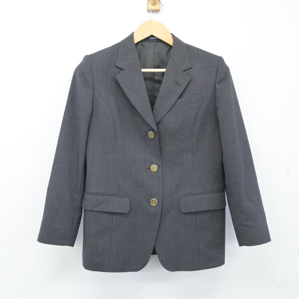 【中古】北海道 清水高等学校 女子制服 3点（ブレザー・スカート）sf024761