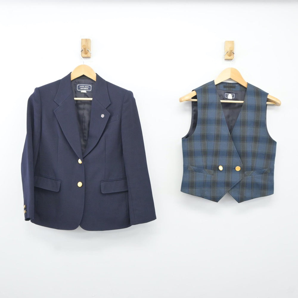 中古制服】埼玉県 入間向陽高等学校 女子制服 3点（ブレザー