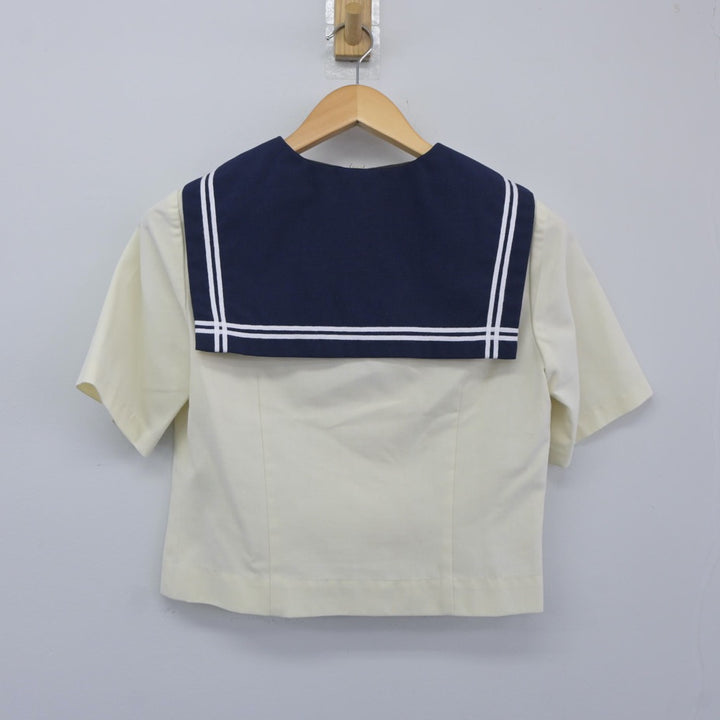 中古制服】福島県 郡山商業高等学校 女子制服 2点(セーラー服 中古制服】福島県 郡山商業高等学校 女子制服 2点(セーラー服