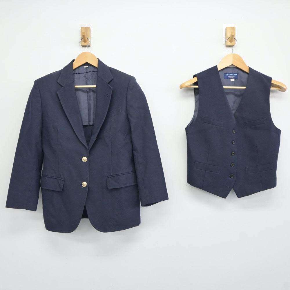 中古制服】千葉県 市川東高等学校 女子制服 3点(ブレザー 中古制服】千葉県 市川東高等学校 女子制服 3点(ブレザー