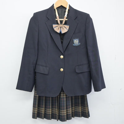 【中古】千葉県 松戸高等学校 女子制服 3点（ブレザー・スカート）sf024796