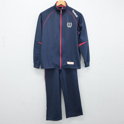 【中古】滋賀県 甲西高等学校 女子制服 2点（ジャージ 上・ジャージ 下）sf024803