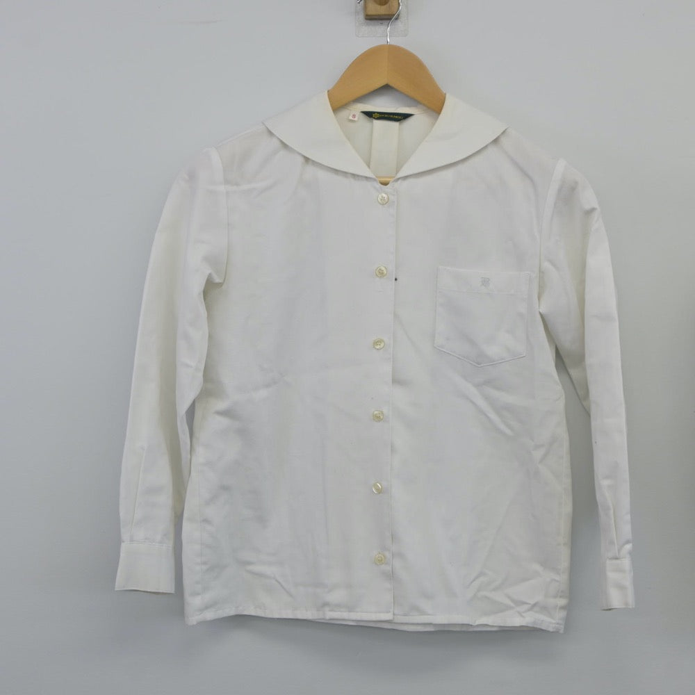 【中古】京都府 京都文教中学校 女子制服 2点（シャツ）sf024815