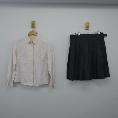 【中古】京都府 華頂女子高等学校 女子制服 3点（ブレザー・シャツ・スカート）sf024850