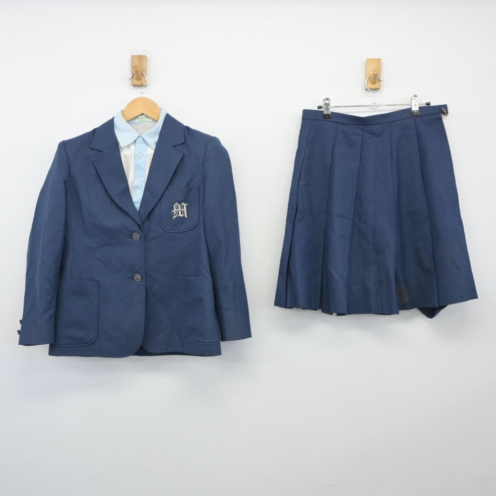 中古制服】京都府 向島中学校 女子制服 3点（ブレザー・シャツ・スカート）sf024856【リサイクル学生服】 | 中古制服通販パレイド