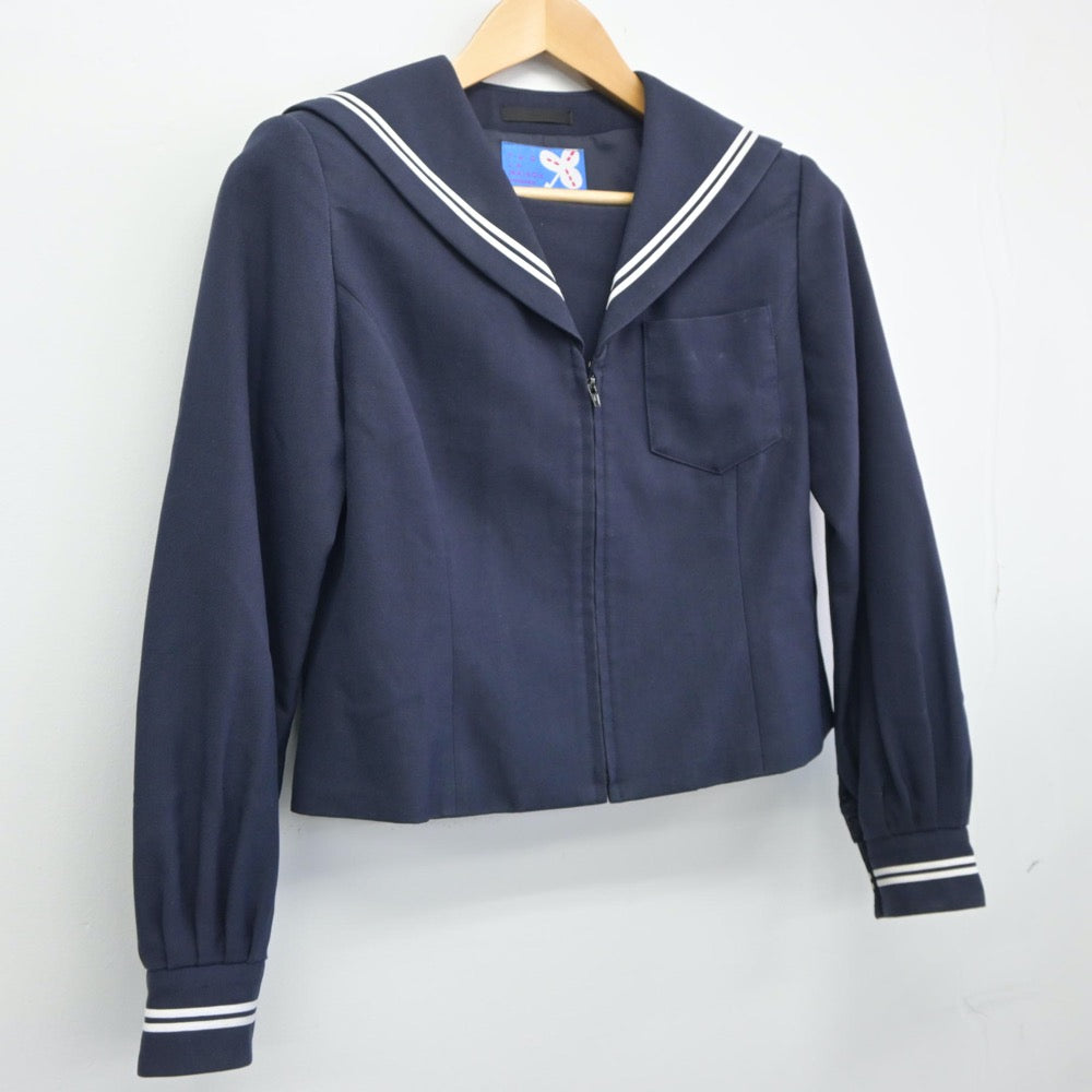 【中古】静岡県 清水飯田中学校 女子制服 1点（セーラー服）sf024861