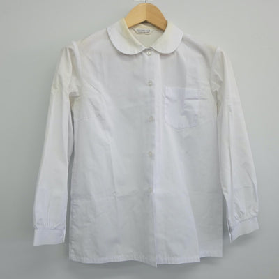 【中古】東京都 貝塚中学校 女子制服 3点（シャツ・ニットベスト・スカート）sf024867