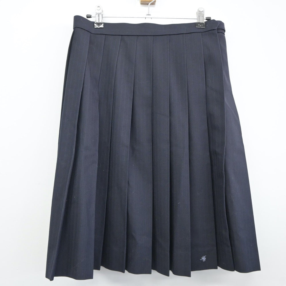 【中古】東京都 晴海総合高等学校 女子制服 3点（セーラー服・スカート）sf024868