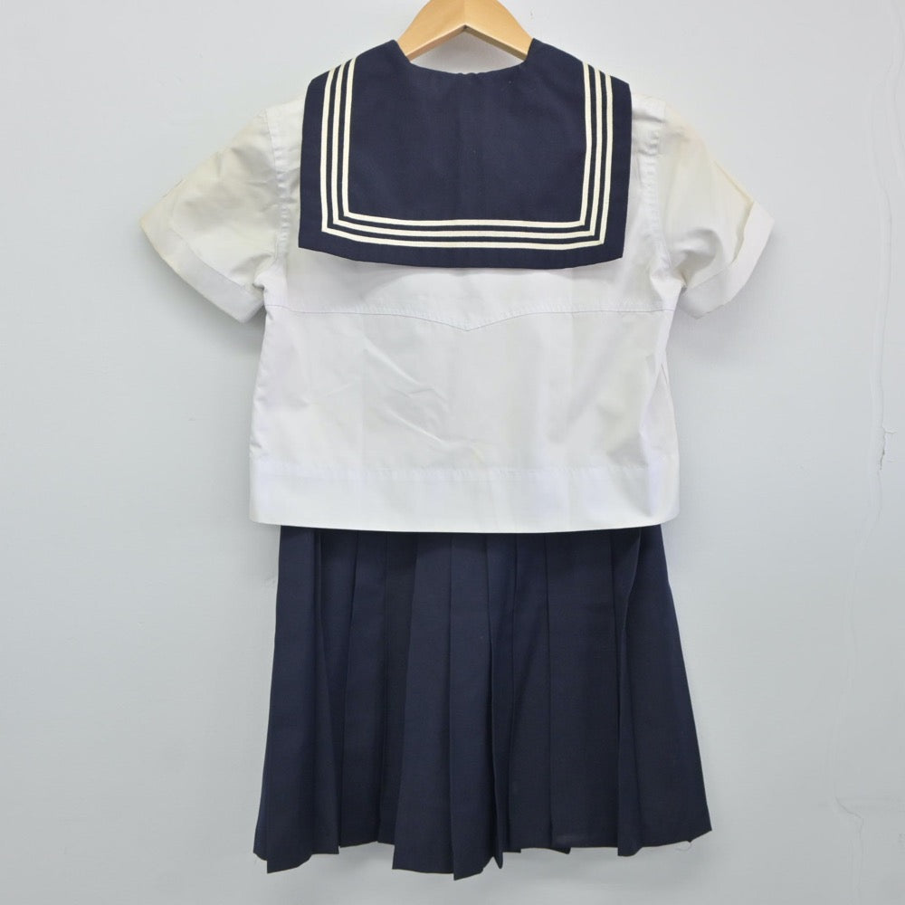 【中古】東京都 共立女子中学校・高等学校 女子制服 3点（セーラー服・スカート）sf024873