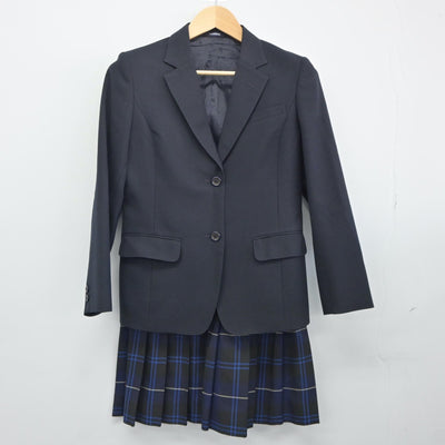 【中古】神奈川県 桐蔭学園高等学校 女子制服 2点（ブレザー・スカート）sf024879