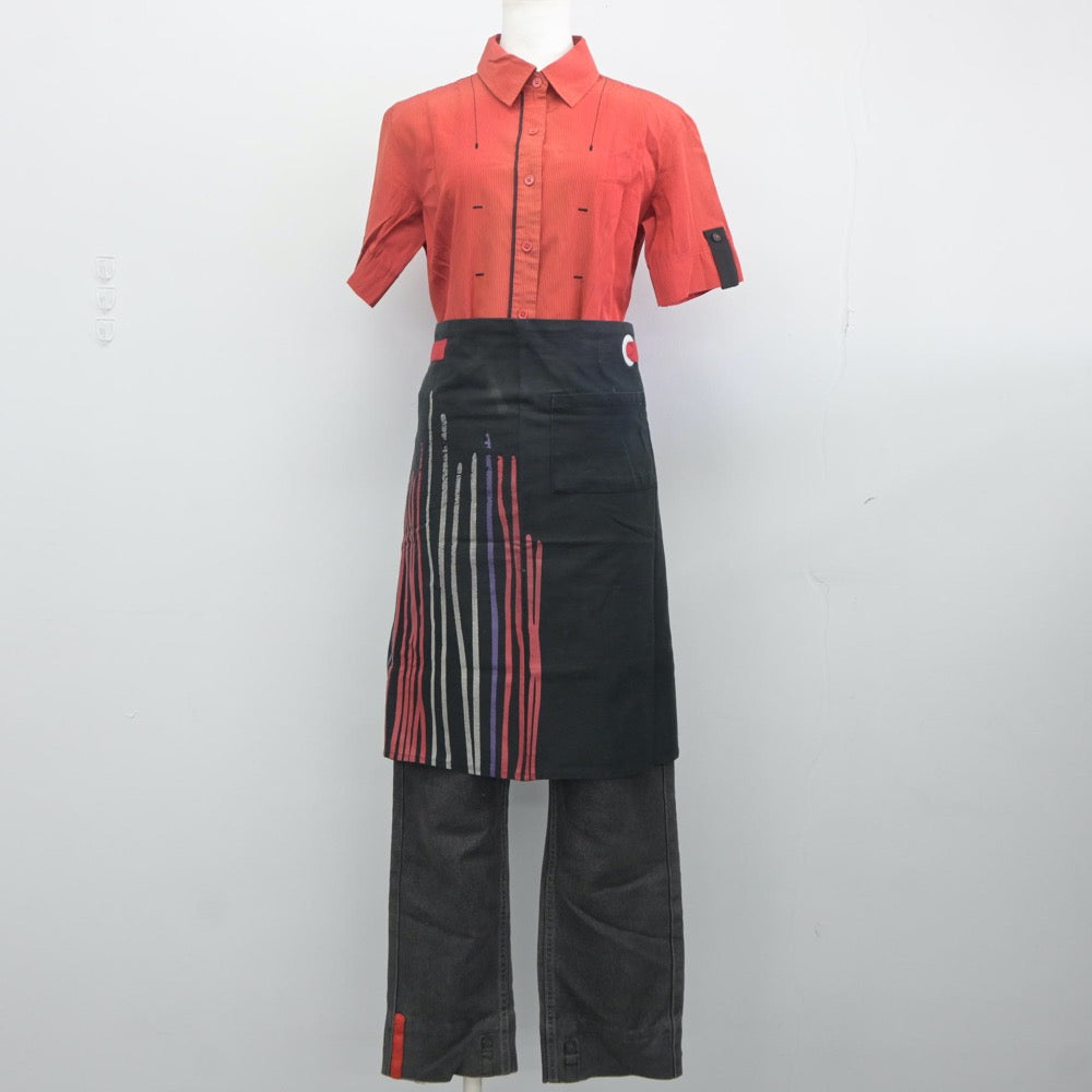 【中古】アルバイト制服 マクドナルド 4点 sf024883