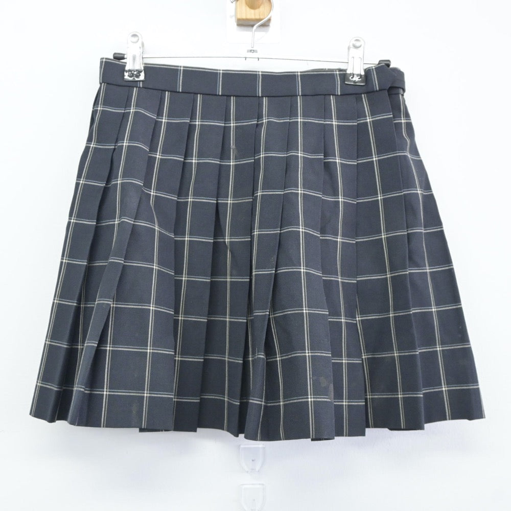 【中古】東京都 足立高等学校 女子制服 2点（シャツ・スカート）sf024886