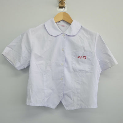 【中古】兵庫県 加古川西高等学校 女子制服 2点（シャツ・スカート）sf024894