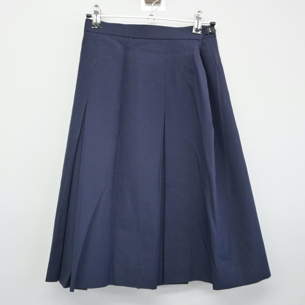 【中古】兵庫県 加古川西高等学校 女子制服 2点（シャツ・スカート）sf024894