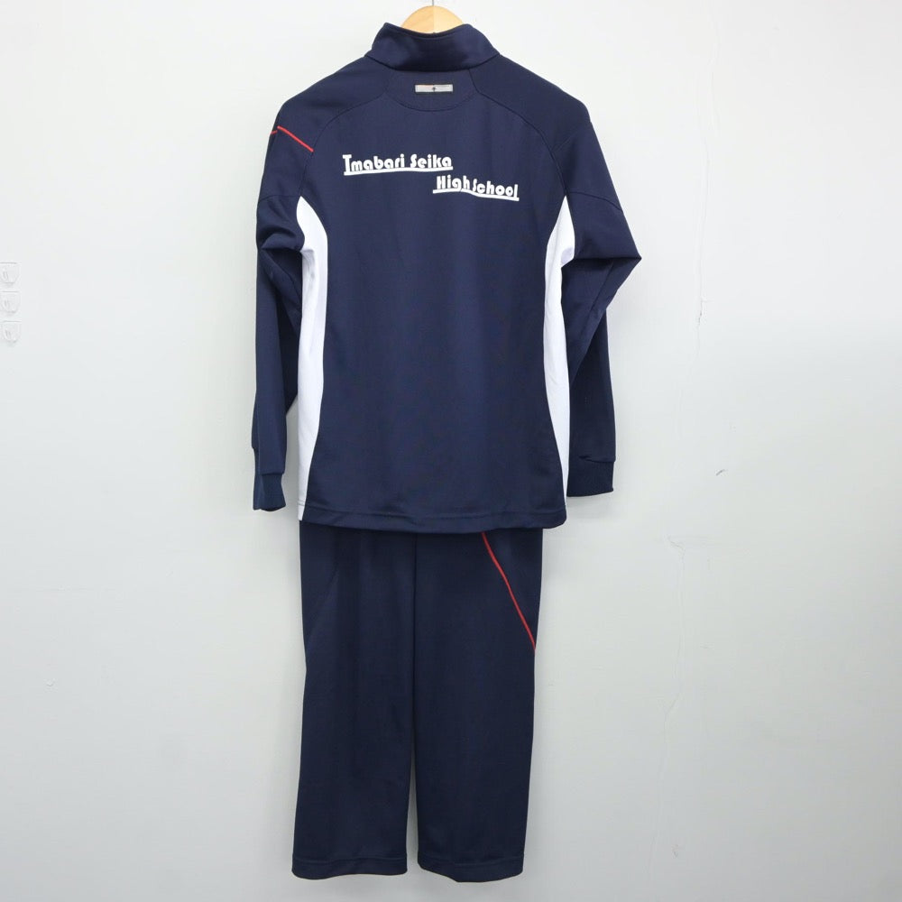 【中古】愛媛県 今治精華高等学校 女子制服 2点（ジャージ 上・ジャージ 下）sf024897