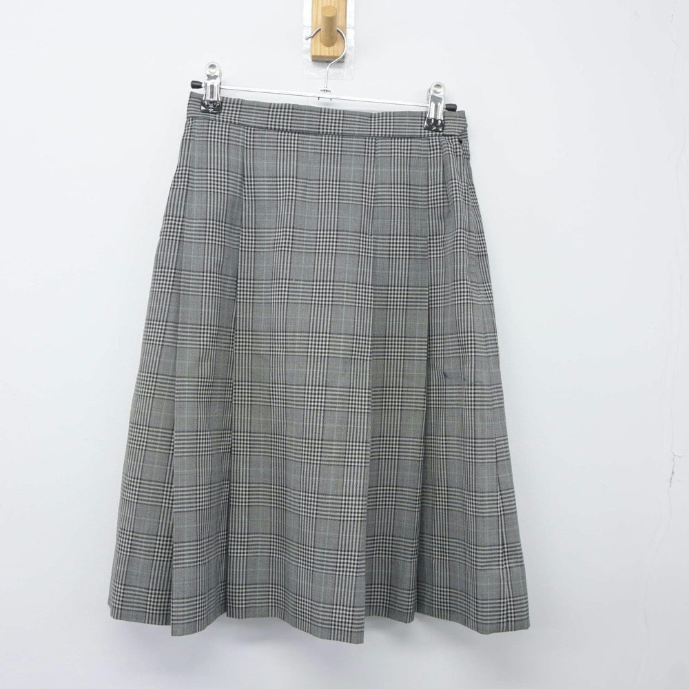 【中古】宮城県 西多賀中学校 女子制服 3点（ブレザー・ベスト・スカート）sf024918