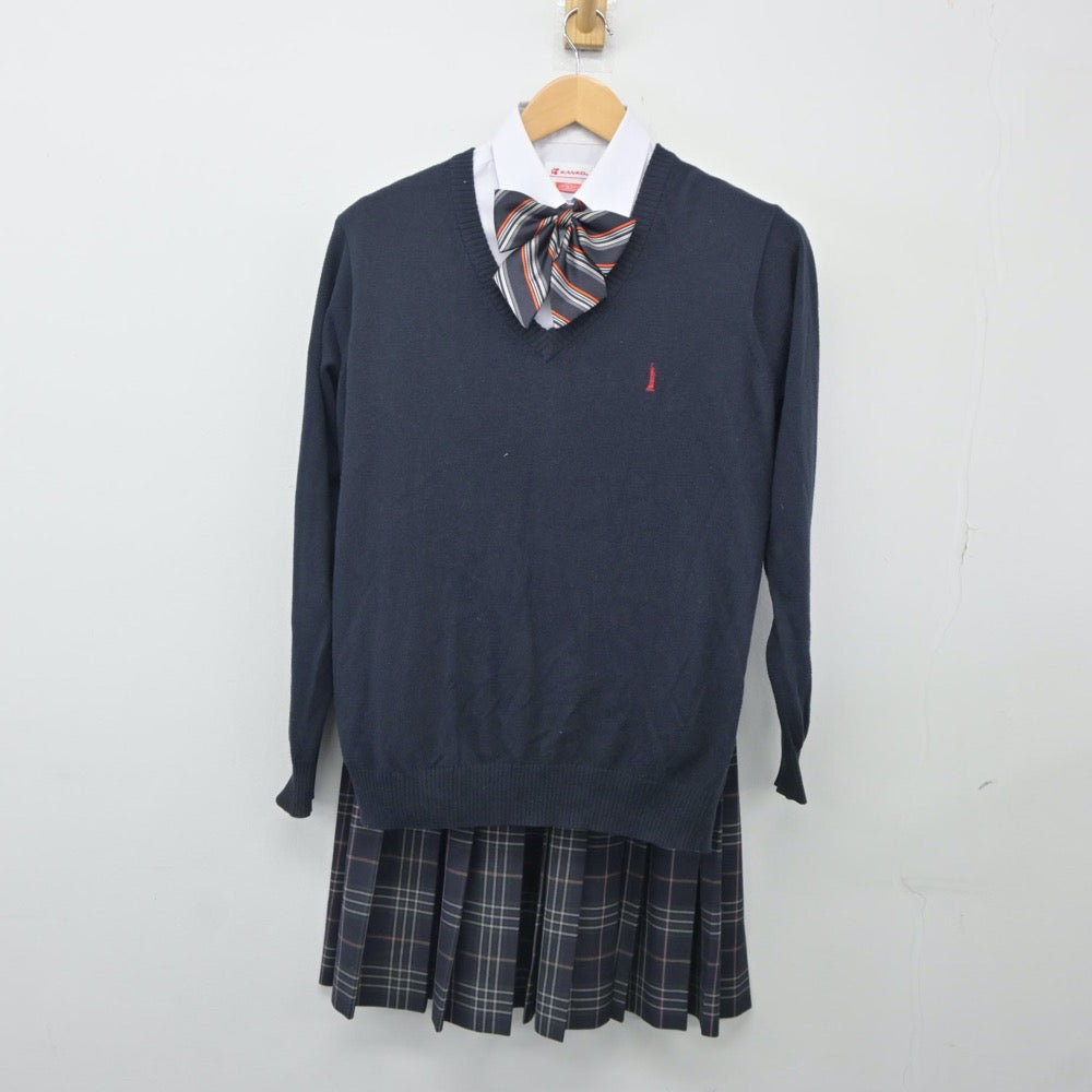 中古制服】埼玉県 春日部工業高等学校 女子制服 5点（ブレザー・ニット・シャツ・スカート）sf024929【リサイクル学生服】 | 中古制服通販パレイド