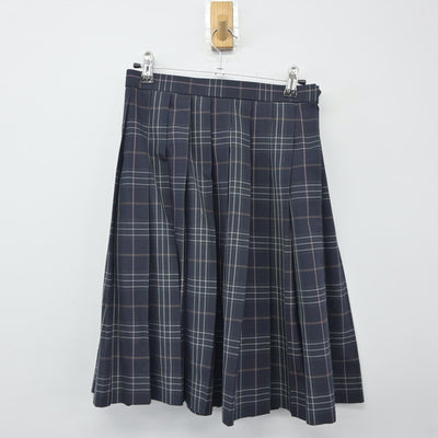 【中古】埼玉県 春日部工業高等学校 女子制服 4点（ニットベスト・シャツ・スカート）sf024930