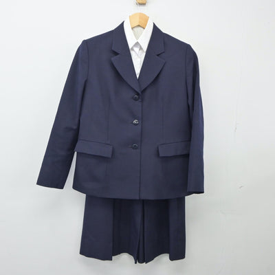 【中古】埼玉県 川越女子高等学校 女子制服 5点（ブレザー・ベスト・シャツ・スカート）sf024937