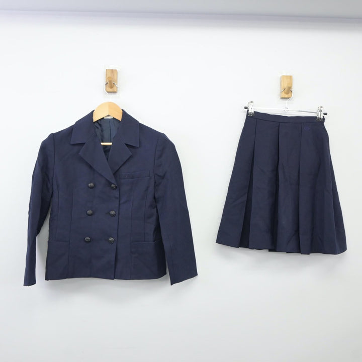 中古制服】秋田県 秋田経済法科大学附属高等学校 女子制服 2点