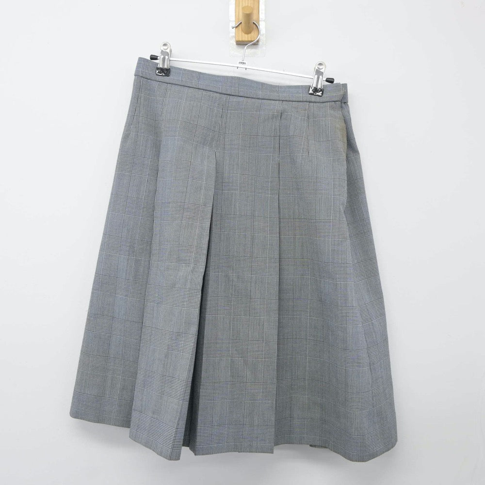 【中古】愛媛県 松山中央高等学校 女子制服 4点（ベスト・シャツ・スカート）sf024942