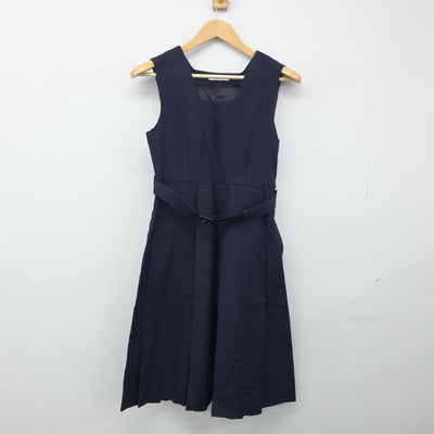 【中古】長崎県 純心女子高等学校 女子制服 4点（ブレザー・シャツ・ジャンパースカート）sf024946