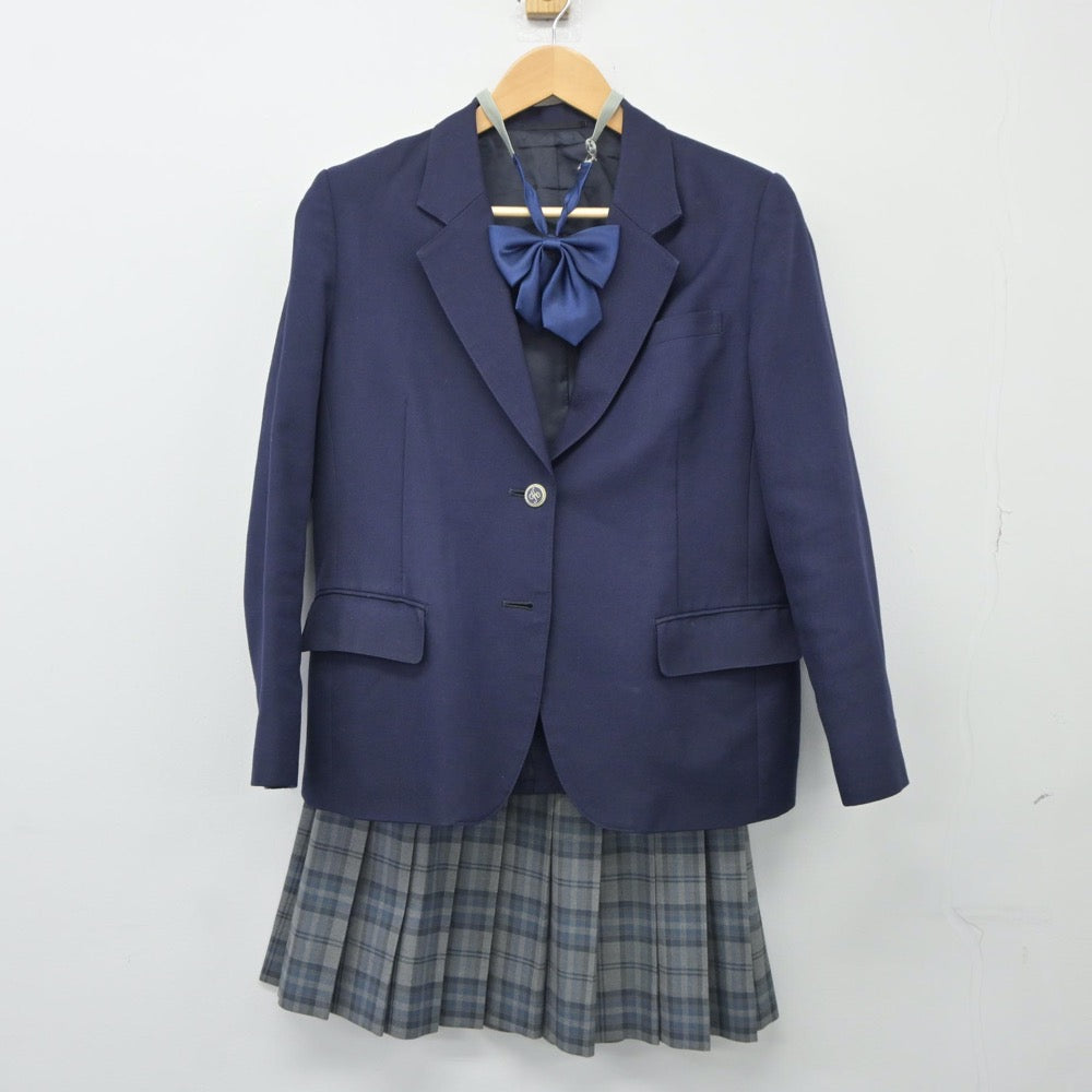 【中古】東京都 小山台高等学校 女子制服 3点（ブレザー・スカート）sf024955