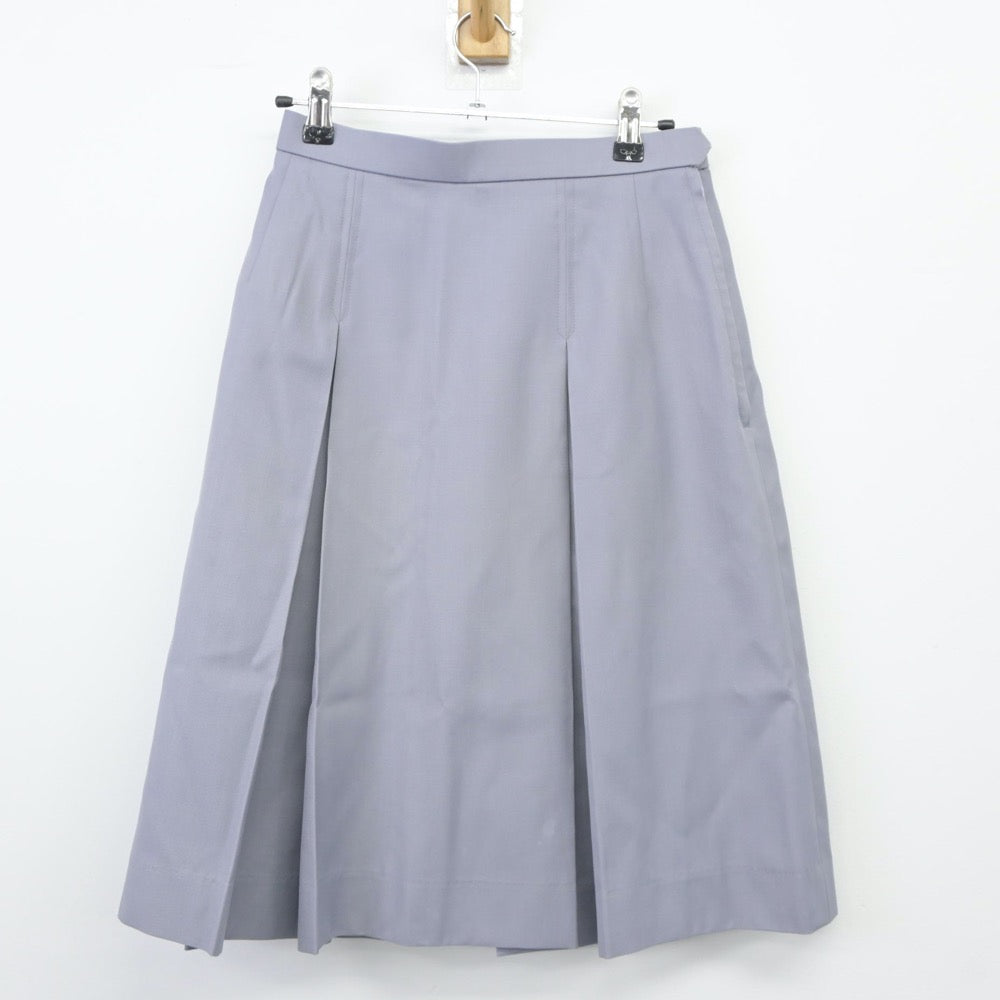 【中古】茨城県 茨城キリスト教学園高等学校 女子制服 3点（ベスト・スカート）sf024979