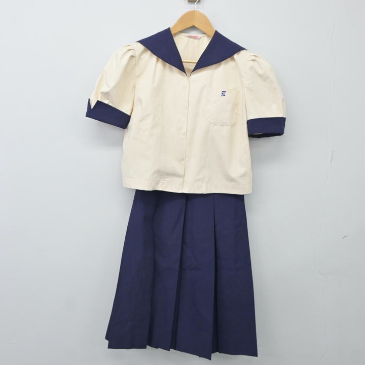 セーラー服 値下げ‼️ 中古制服】兵庫県 加古川東高等学校 女子制服 4点（セーラー服