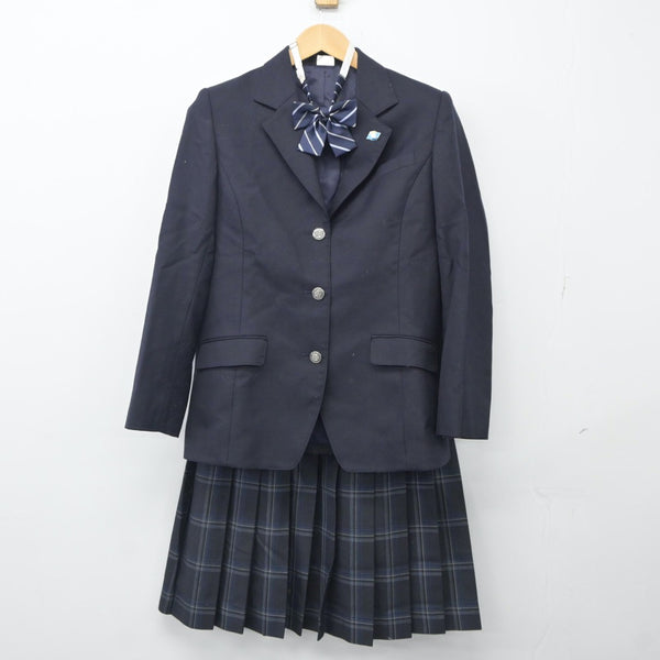中古制服】富山県 滑川高等学校 女子制服 4点(ブレザー・ニット 中古制服】富山県 滑川高等学校 女子制服 4点(ブレザー・ニット