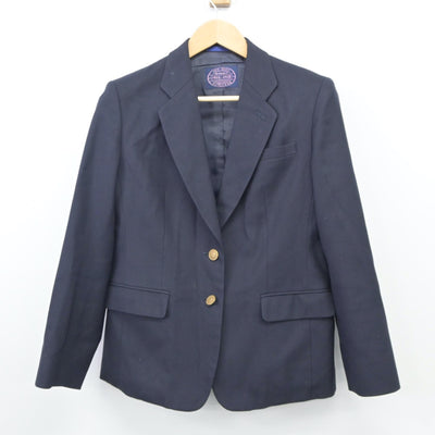 【中古】神奈川県 みなと総合高等学校 女子制服 3点（ブレザー・スカート）sf024994