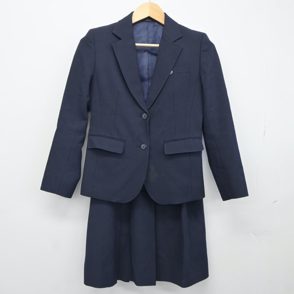 【中古】滋賀県 草津東高等学校 女子制服 2点（ブレザー・スカート）sf024997