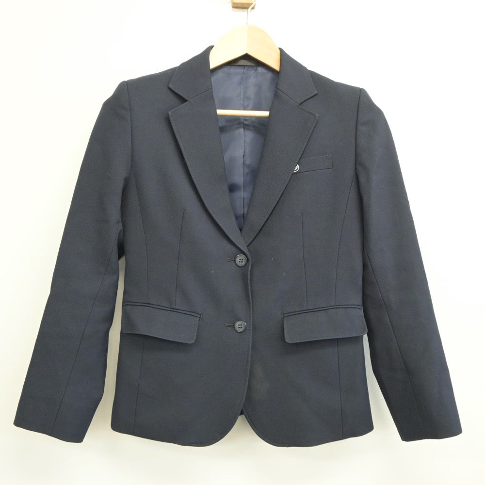 【中古】滋賀県 草津東高等学校 女子制服 2点（ブレザー・スカート）sf024997