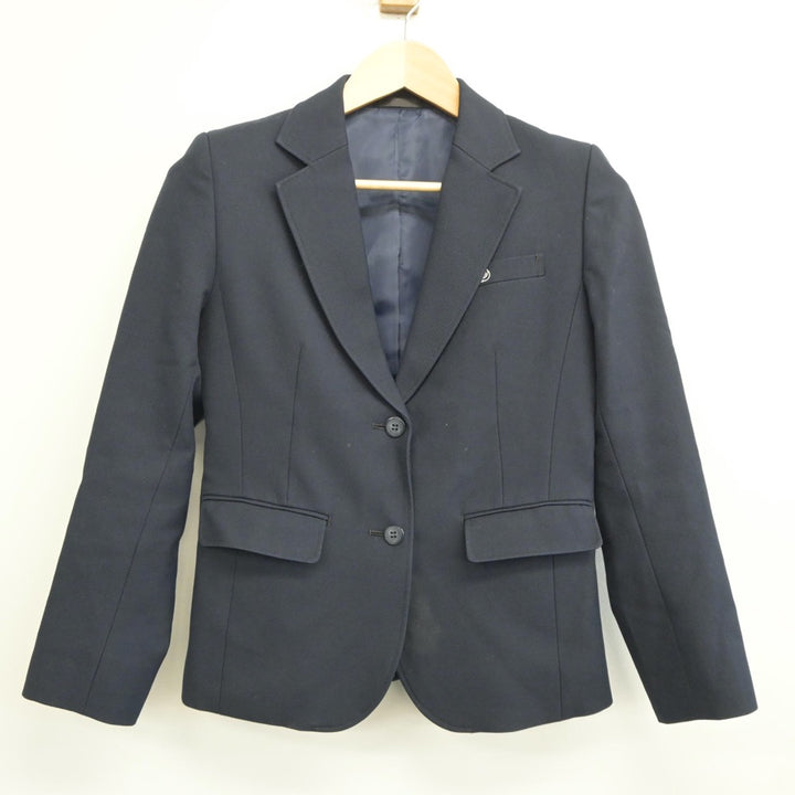 【中古】滋賀県 草津東高等学校 女子制服 2点（ブレザー・スカート）sf024997